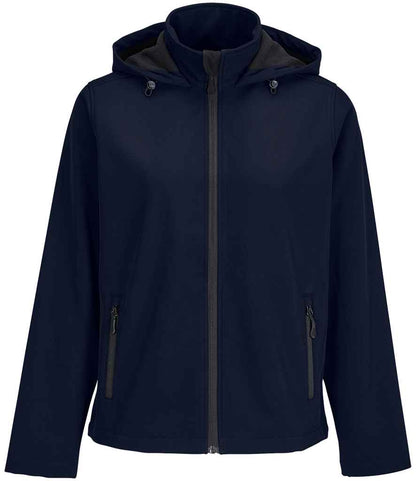 SOL'S Ladies Race Hooded Soft Shell Jacket - French Navy