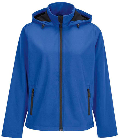 SOL'S Ladies Race Hooded Soft Shell Jacket - Royal Blue