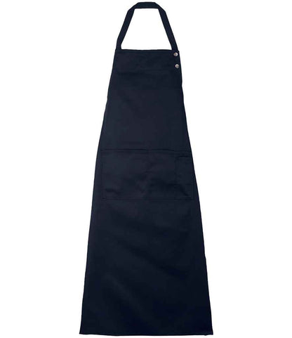 NEOBLU Edgar Poly/Cotton Bib Apron in Night Blue