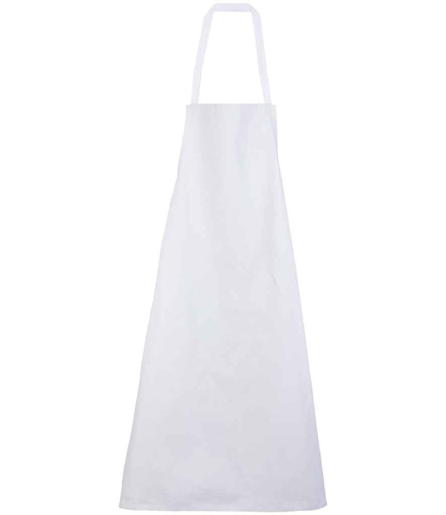 NEOBLU Erold Cotton Bib Apron in Optic White