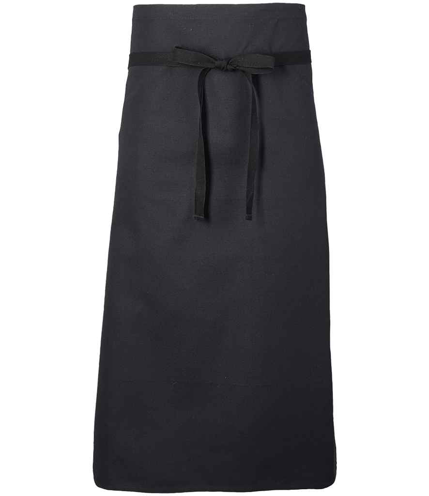 NEOBLU Emile Cotton Waist Apron in Deep Black