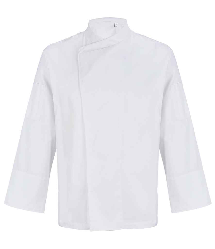 NEOBLU Long Sleeve Chef's Jacket in Optic White