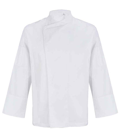 NEOBLU Long Sleeve Chef's Jacket in Optic White