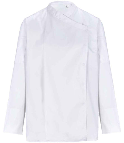 NEOBLU Ladies Long Sleeve Chef's Jacket in Optic White