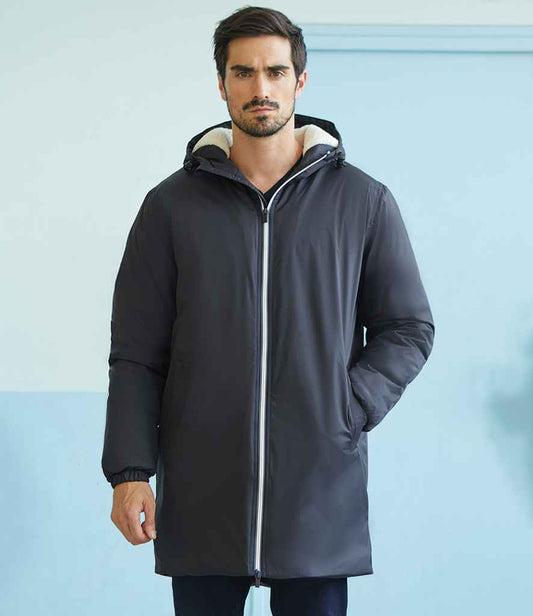 NEOBLU Unisex Astra Parka Jacket - Deep Black