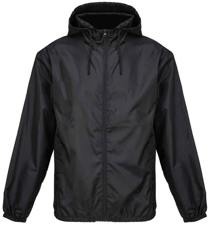 SOL'S Shield Unisex Windbreaker Jacket in Black