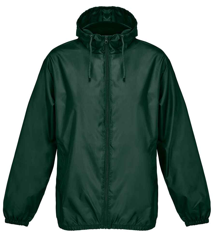 SOL'S Shield Unisex Windbreaker Jacket in Forest Green