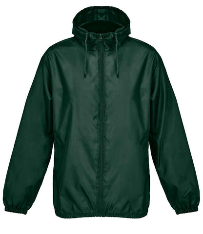 SOL'S Shield Unisex Windbreaker Jacket in Forest Green