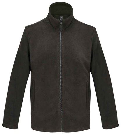 SOL'S Unisex Nitro Micro Fleece Jacket in Black