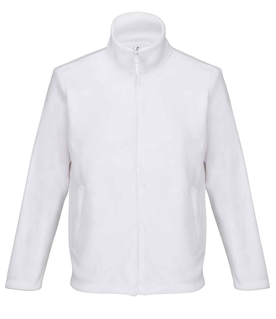 SOL'S Unisex Nitro Micro Fleece Jacket - White