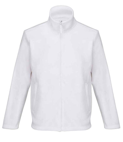 SOL'S Unisex Nitro Micro Fleece Jacket - White