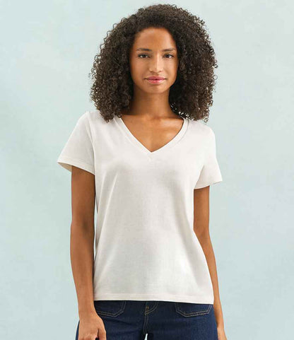 SOL'S Ladies Regent V Neck T-Shirt - White