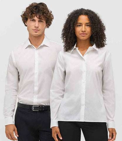 SOL'S Ladies Bailey Long Sleeve Poplin Shirt - model image
