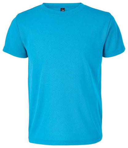 SOL'S Kids Sprint Sports T-Shirt - Aqua