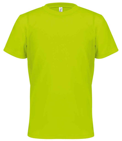 SOL'S Kids Sprint Sports T-Shirt - Neon Yellow
