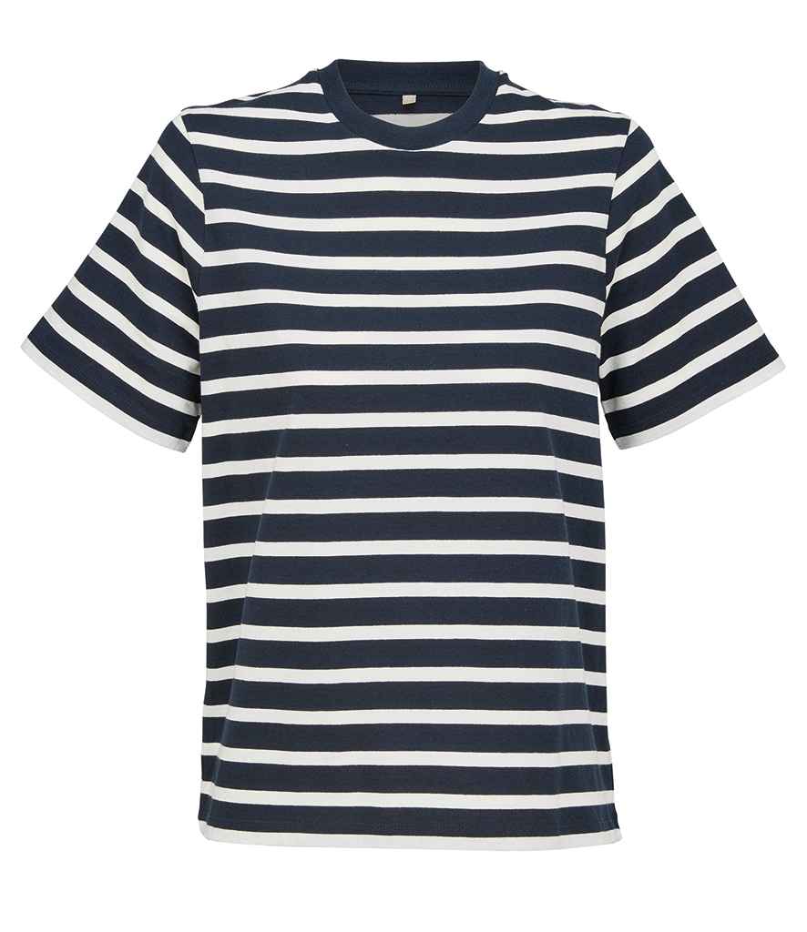 SOL'S Ladies Legend Organic T-Shirt - Navy/Off White