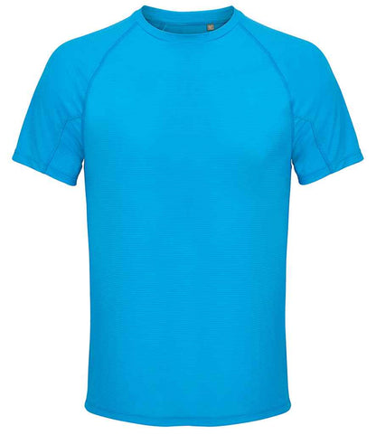 SOL'S Vortex Ripstop Performance T-Shirt - Aqua