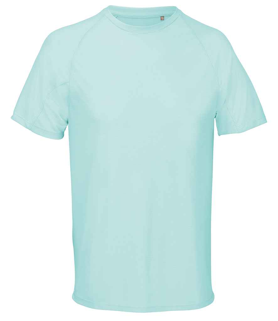 SOL'S Vortex Ripstop Performance T-Shirt - Arctic Blue