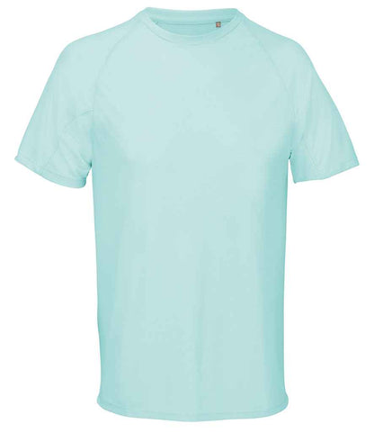 SOL'S Vortex Ripstop Performance T-Shirt - Arctic Blue
