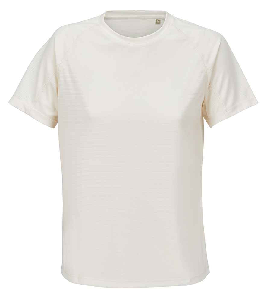 SOL'S Ladies Vortex Ripstop Performance T-Shirt - Off White