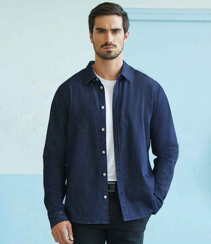 NEOBLU Bennett Denim Shirt - model image
