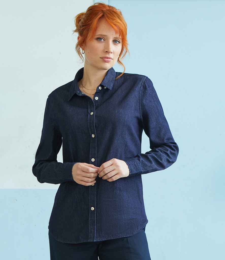 NEOBLU Ladies Bennett Denim Shirt