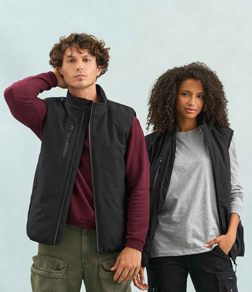 SOL'S Unisex Falcon Padded Bodywarmer - Black
