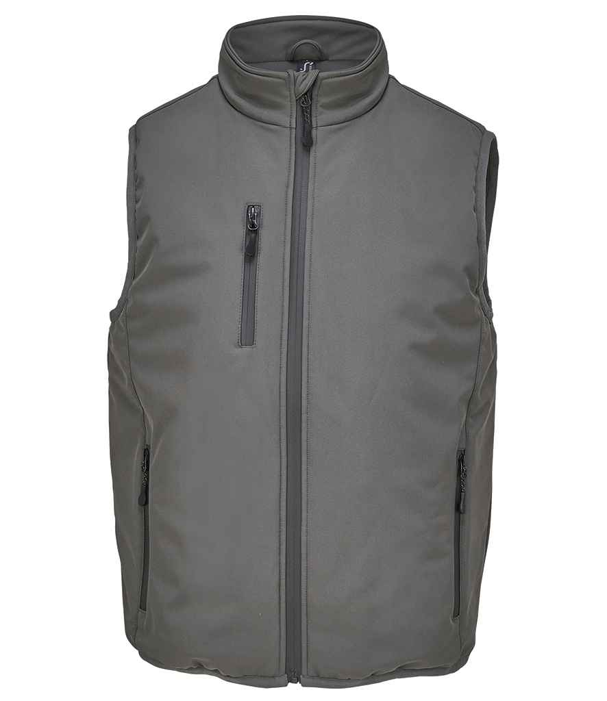 SOL'S Unisex Falcon Padded Bodywarmer - Charcoal