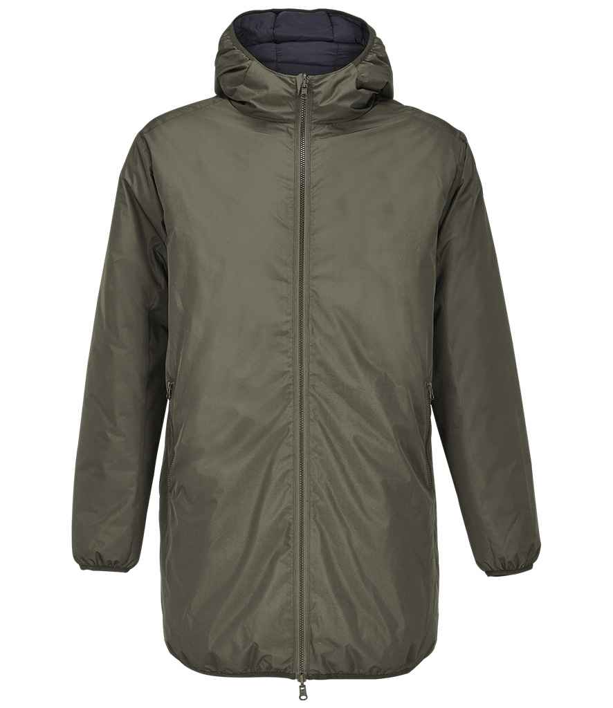 SOL'S Unisex Reverse Parka Jacket - Army
