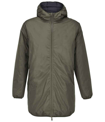 SOL'S Unisex Reverse Parka Jacket - Army