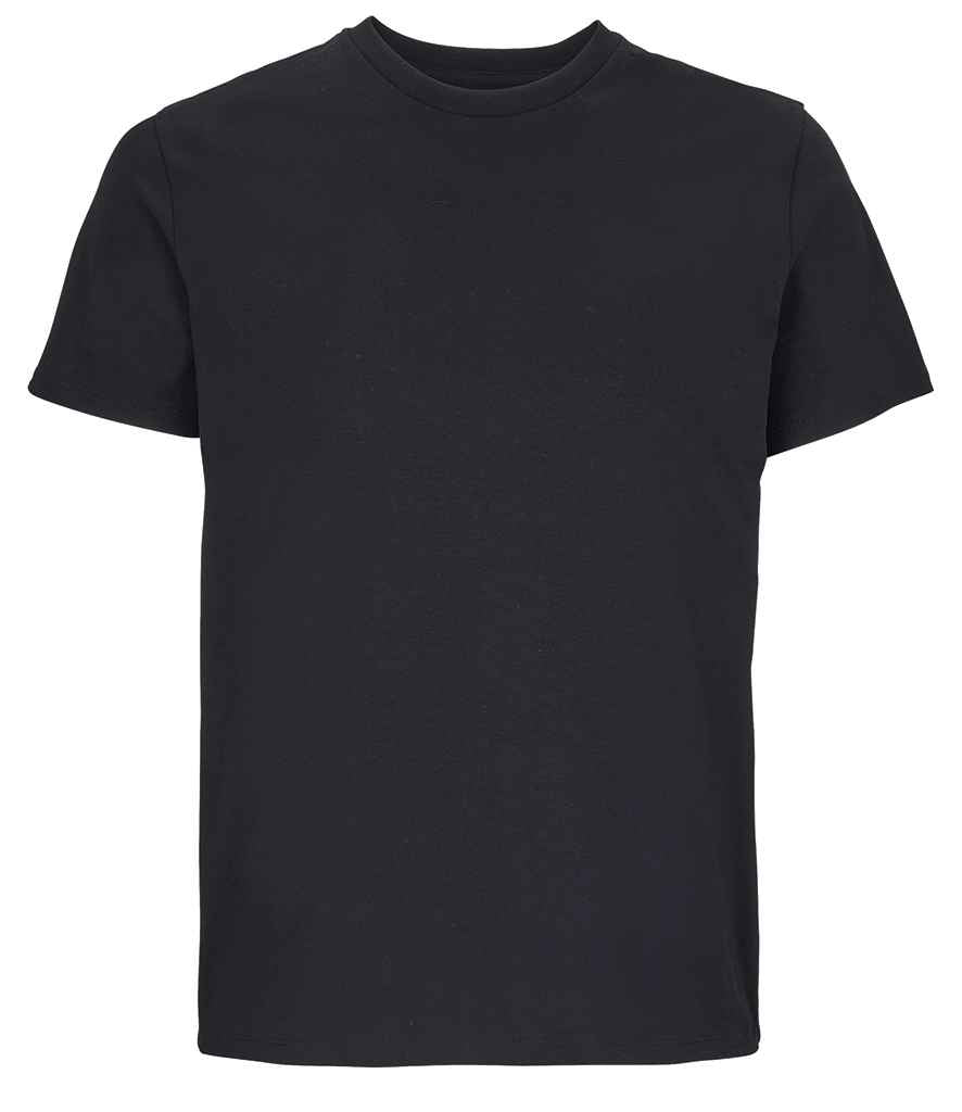 SOL'S Unisex Lyam Premium T-Shirt in Deep Black