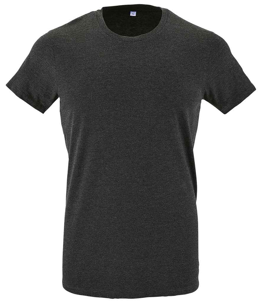 SOL'S Regent Fit T-Shirt - Charcoal Marl