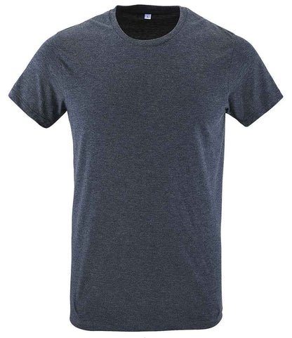 SOL'S Regent Fit T-Shirt in Heather Denim