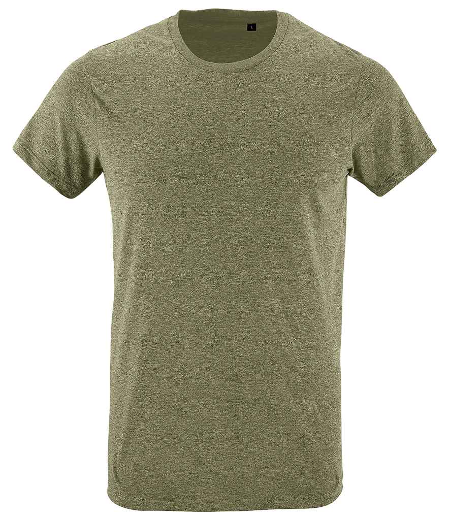 SOL'S Regent Fit T-Shirt - Heather Khaki