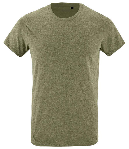 SOL'S Regent Fit T-Shirt - Heather Khaki