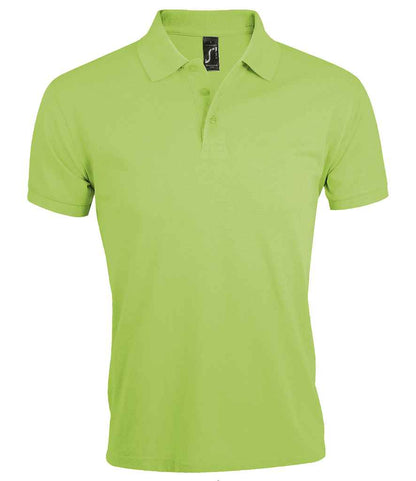 SOL'S Prime Poly/Cotton Piqué Polo Shirt in Apple Green