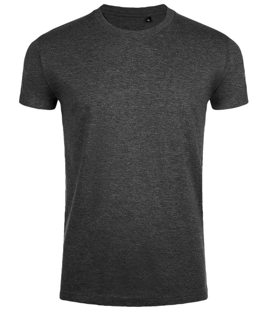 SOL'S Imperial Fit T-Shirt in Charcoal Marl