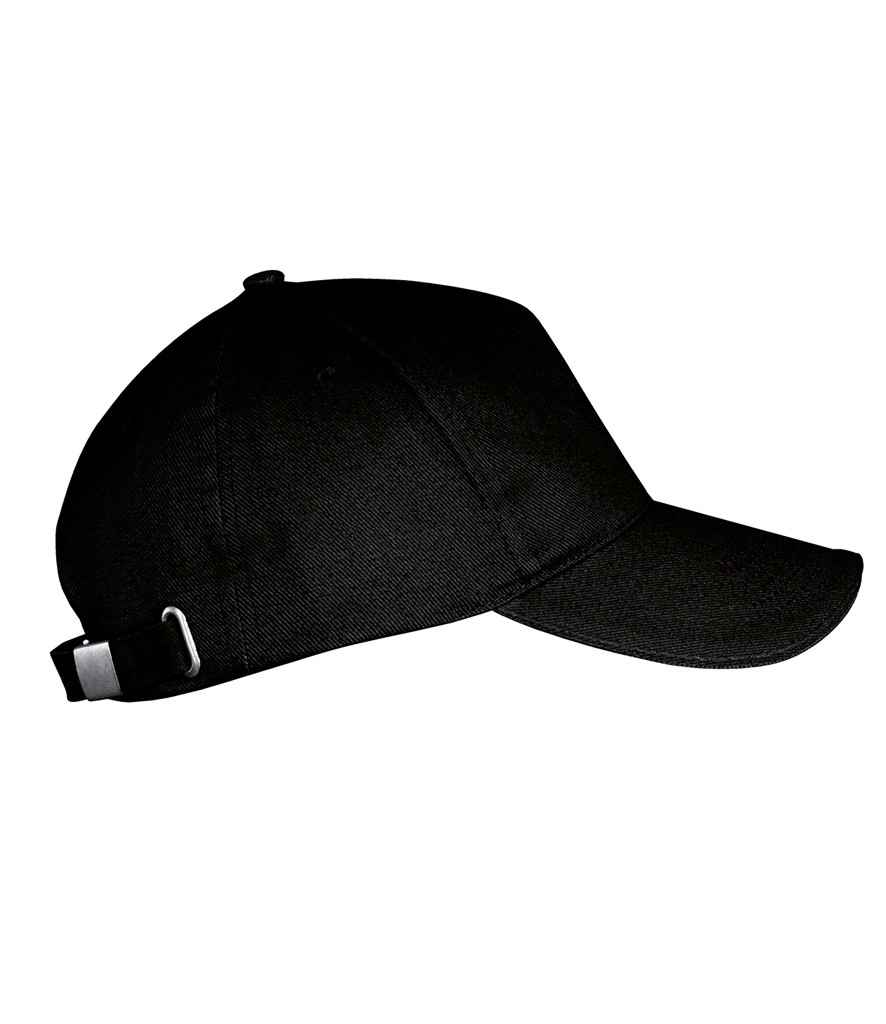 SOL'S Long Beach Cap in Black