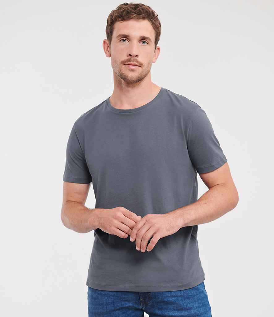 Russell Russell Athletic Pure Organic T-Shirt Convoy Grey