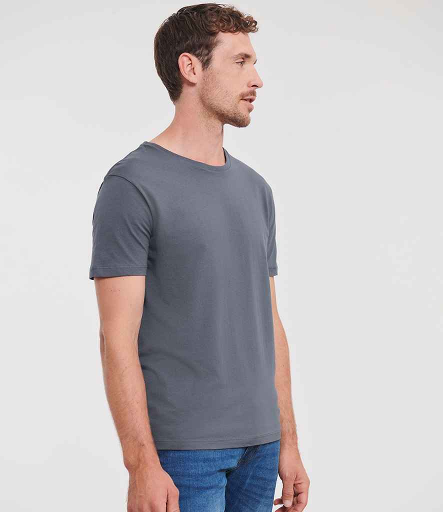 Russell Russell Athletic Pure Organic T-Shirt Convoy Grey