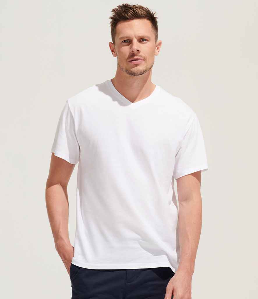SOL'S Victory V Neck T-Shirt - White