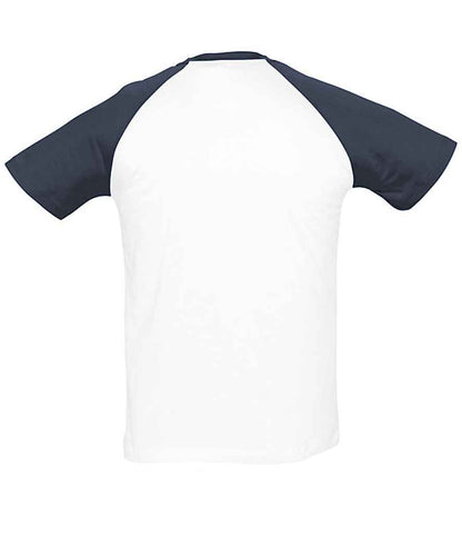 SOL'S Funky Contrast Baseball T-Shirt