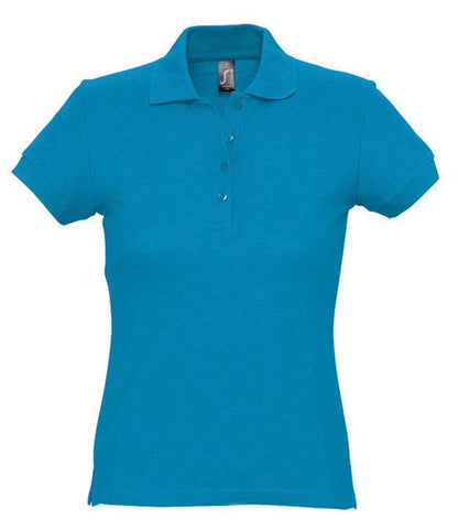 SOL'S Ladies Passion Cotton Piqué Polo Shirt - model image