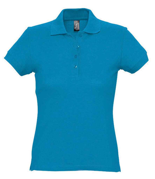 SOL'S Ladies Passion Cotton Piqué Polo Shirt - model image