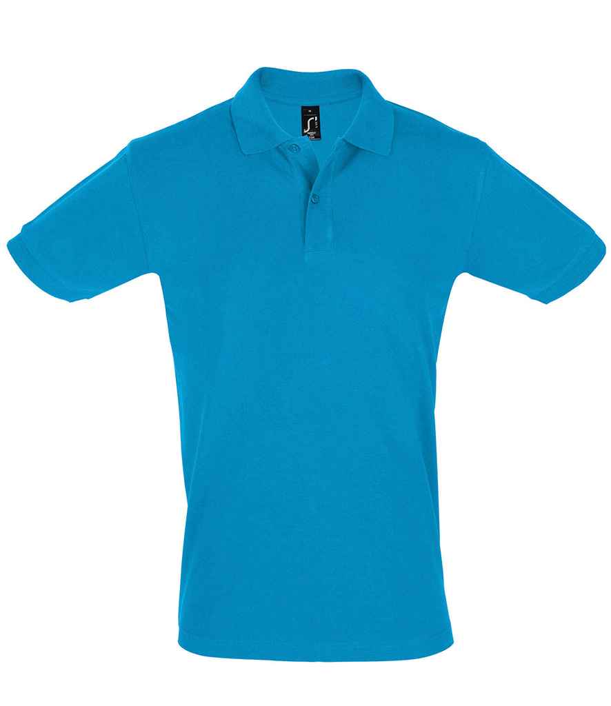 SOL'S Perfect Cotton Piqué Polo Shirt in Aqua