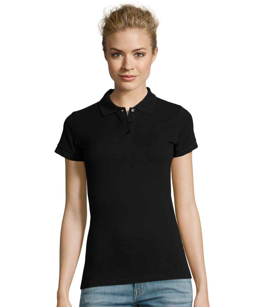 SOL'S Ladies Perfect Cotton Piqué Polo Shirt - model image