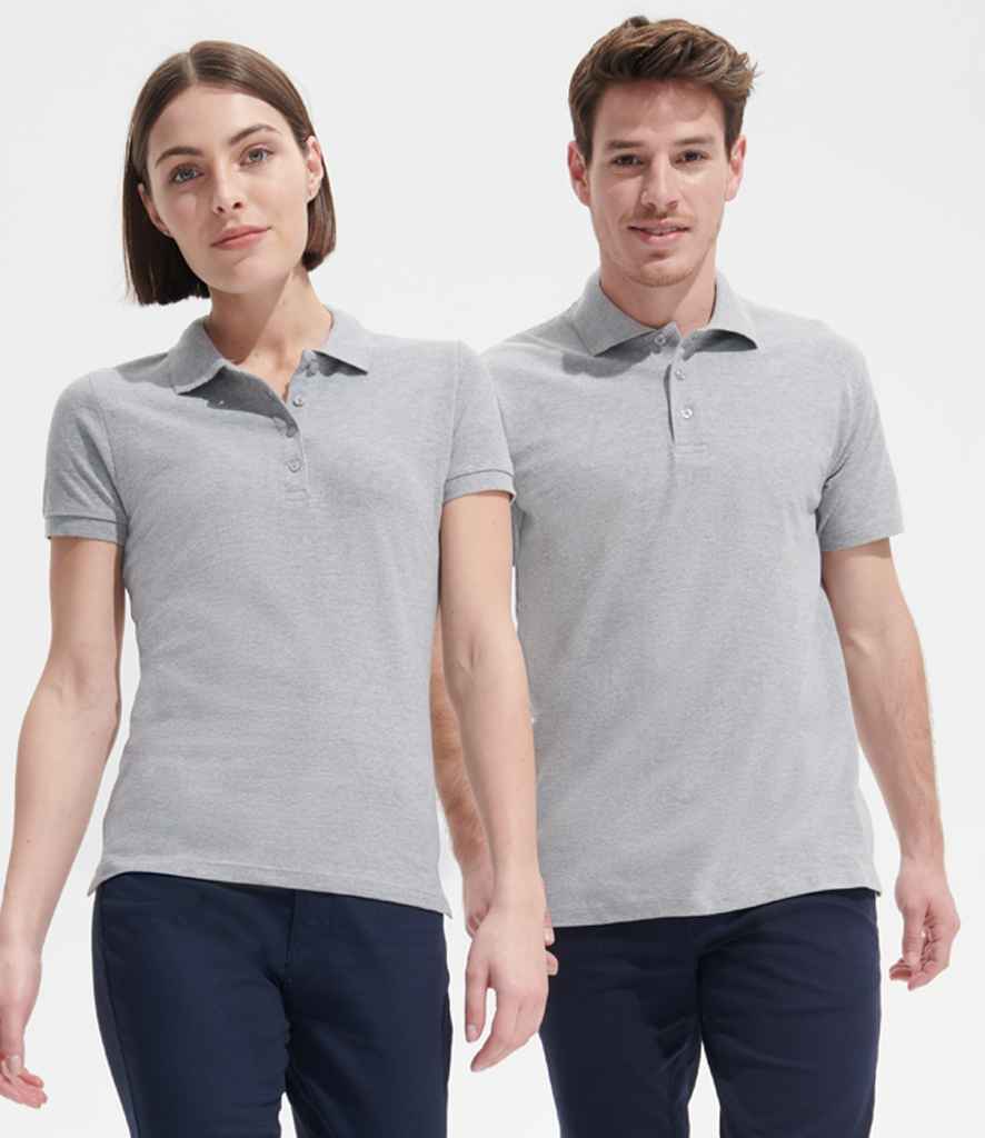 SOL'S Spring II Heavy Cotton Piqué Polo Shirt - model image