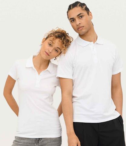 SOL'S Ladies Prescott Cotton Jersey Polo Shirt - model image