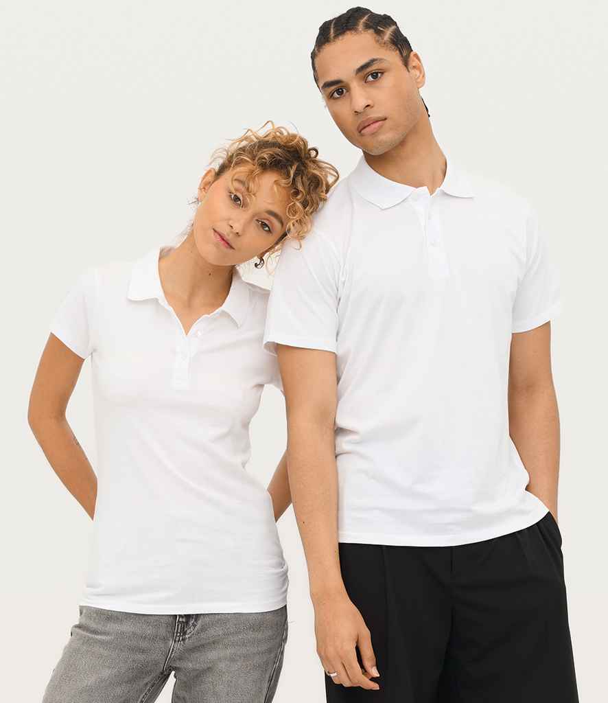 SOL'S Prescott Cotton Jersey Polo Shirt - model image