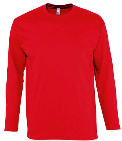 SOL'S Monarch Long Sleeve T-Shirt - Red